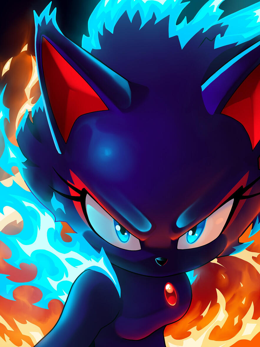Protoblaze (Sonic Fanart)