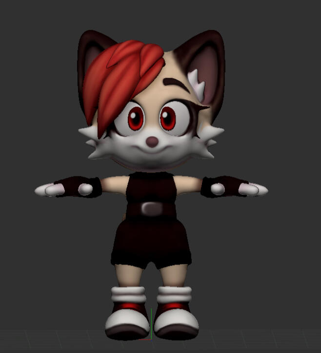 Early Merlot Model (Zbrush)